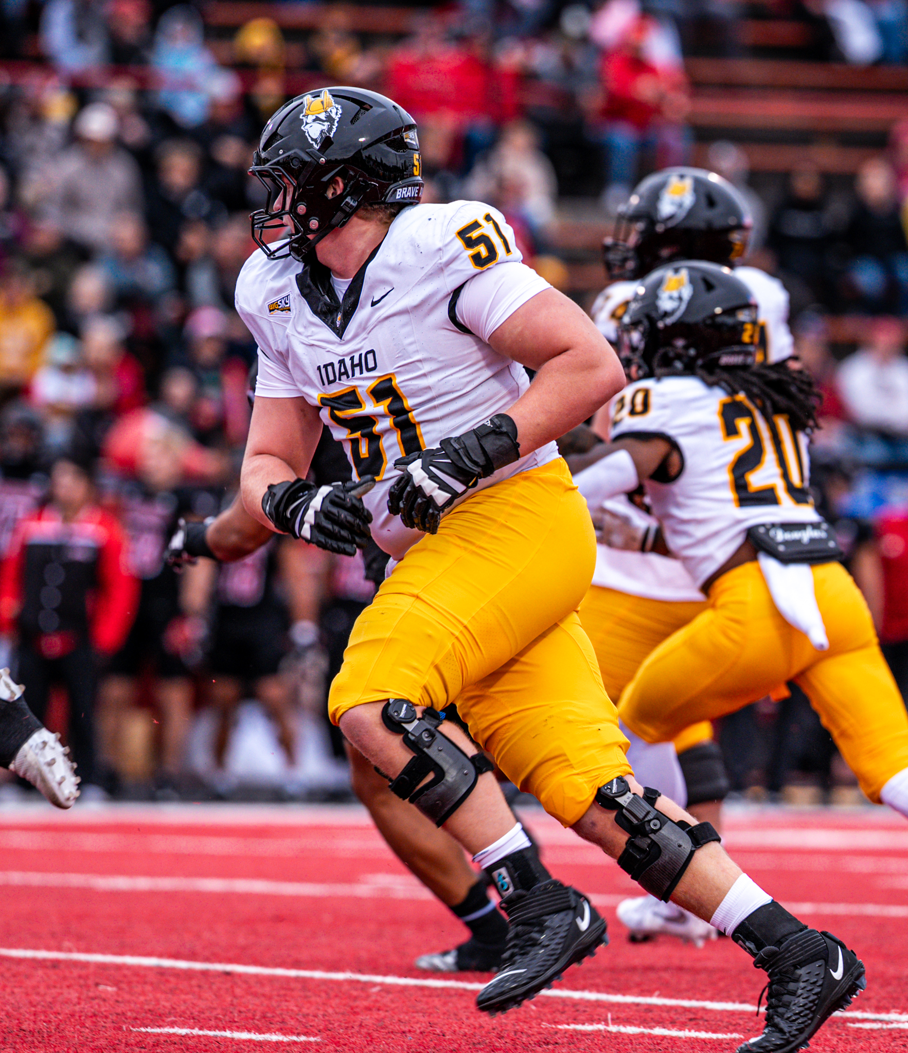 During Game vs. Eastern Washington in 2025